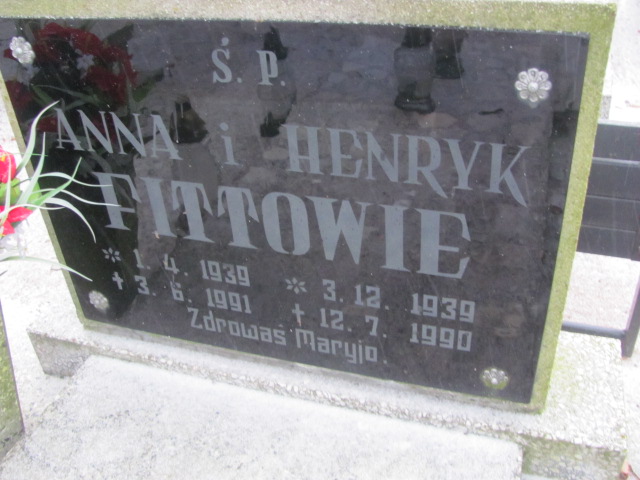 Anna Fitt 1939 Wągrowiec klasztorny - Grobonet - Wyszukiwarka osób pochowanych