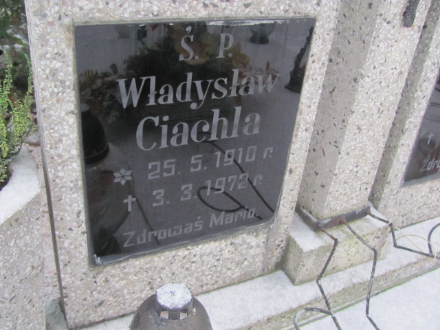 Władysław Ciachla 1910 Wągrowiec klasztorny - Grobonet - Wyszukiwarka osób pochowanych