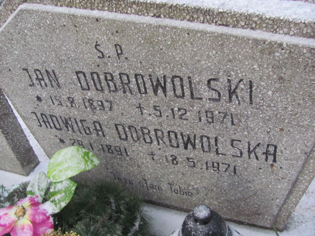 Jadwiga Dobrowolska 1891 Wągrowiec klasztorny - Grobonet - Wyszukiwarka osób pochowanych