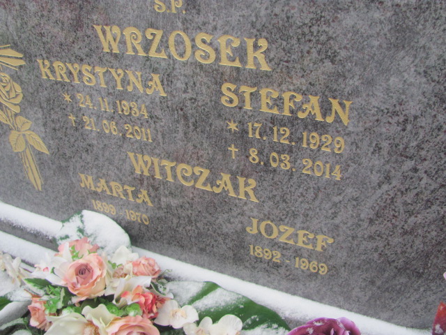 Stefan Wrzosek 1929 Wągrowiec klasztorny - Grobonet - Wyszukiwarka osób pochowanych