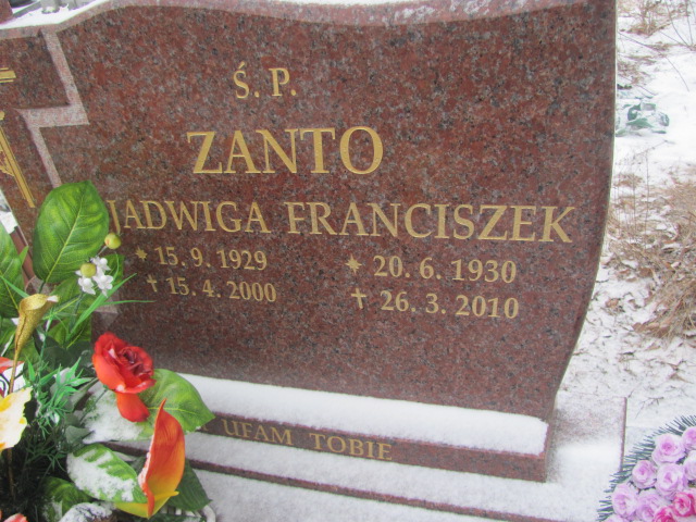 Michał Zanto Wągrowiec klasztorny - Grobonet - Wyszukiwarka osób pochowanych