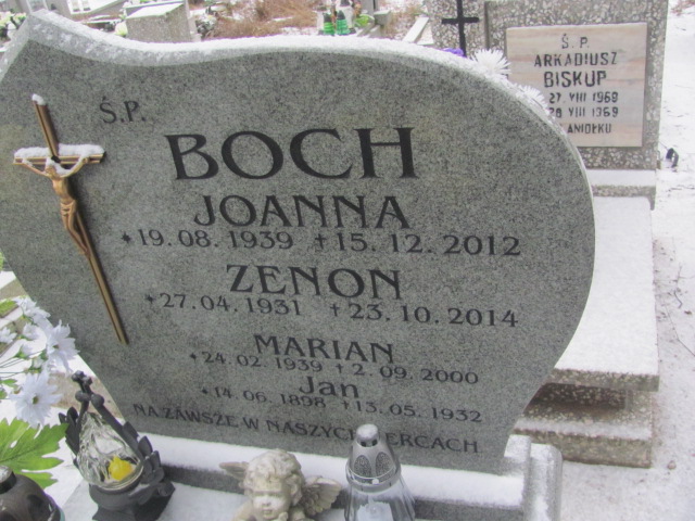 Joanna Boch 1939 Wągrowiec klasztorny - Grobonet - Wyszukiwarka osób pochowanych