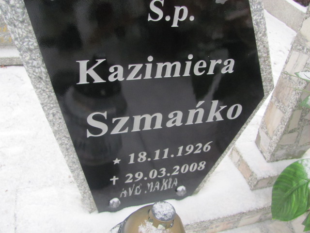 Jan Szamańko 1918 Wągrowiec klasztorny - Grobonet - Wyszukiwarka osób pochowanych