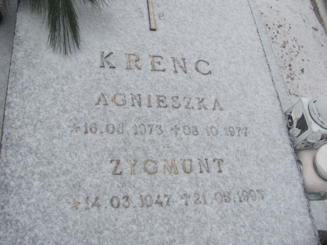 Zygmunt Krenc 1947 Wągrowiec klasztorny - Grobonet - Wyszukiwarka osób pochowanych