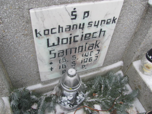  Samolak 1963 Wągrowiec klasztorny - Grobonet - Wyszukiwarka osób pochowanych