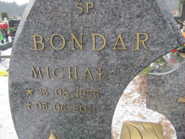 Michał Bondar 1955 Wągrowiec klasztorny - Grobonet - Wyszukiwarka osób pochowanych
