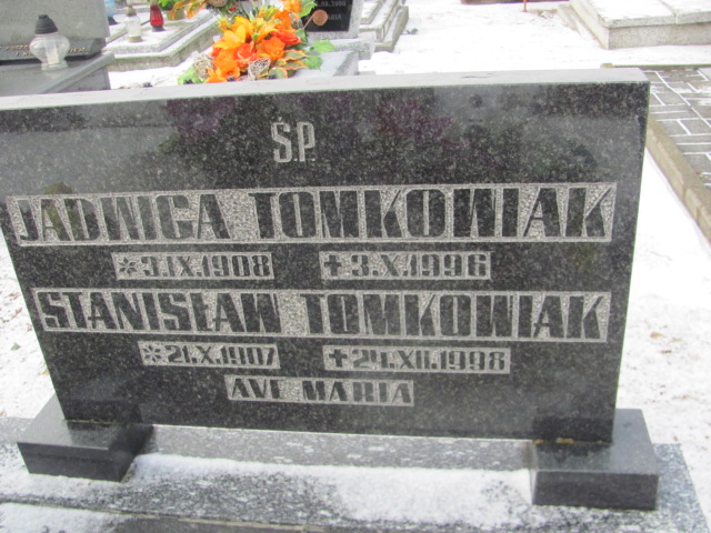 Stanisław Tomkowiak 1907 Wągrowiec klasztorny - Grobonet - Wyszukiwarka osób pochowanych