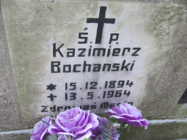 Kazimierz Bochański 1894 Wągrowiec klasztorny - Grobonet - Wyszukiwarka osób pochowanych