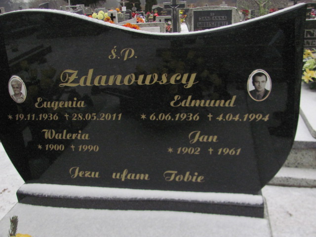 Edmund Zdanowski 1936 Wągrowiec klasztorny - Grobonet - Wyszukiwarka osób pochowanych