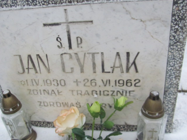 Jan Cytlak 1930 Wągrowiec klasztorny - Grobonet - Wyszukiwarka osób pochowanych