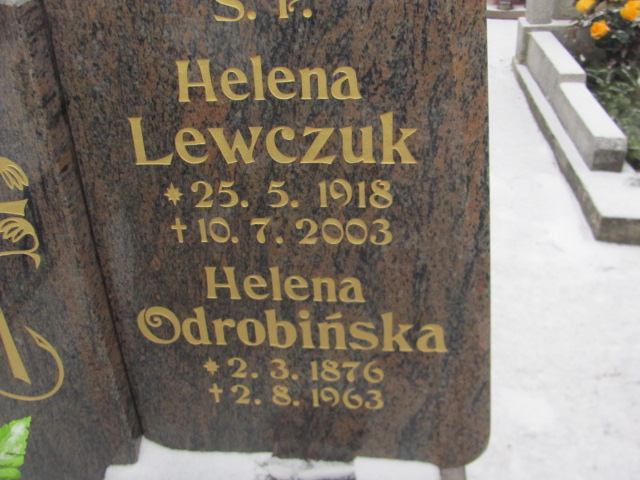 Helena Lewczuk 1918 Wągrowiec klasztorny - Grobonet - Wyszukiwarka osób pochowanych