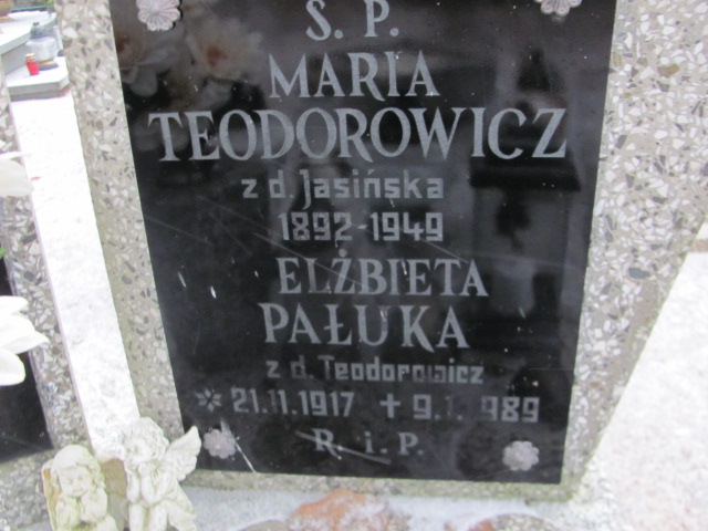 Elżbieta Pałuka 1917 Wągrowiec klasztorny - Grobonet - Wyszukiwarka osób pochowanych