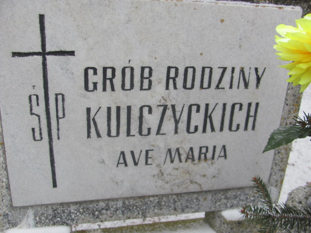 Wojciech Kulczycki Wągrowiec klasztorny - Grobonet - Wyszukiwarka osób pochowanych