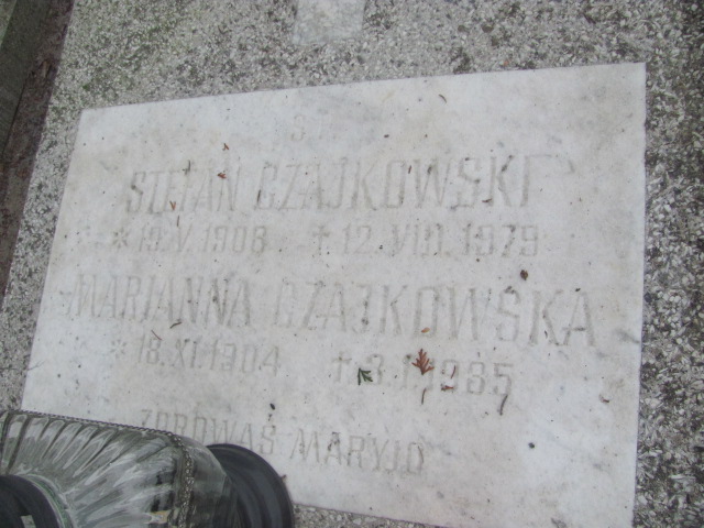 Barbara Czajkowska 1939 Wągrowiec klasztorny - Grobonet - Wyszukiwarka osób pochowanych