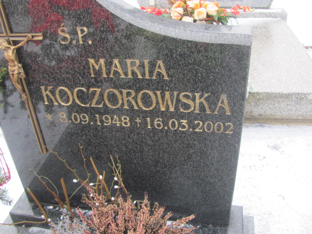 Maria Koczorowska 1948 Wągrowiec klasztorny - Grobonet - Wyszukiwarka osób pochowanych