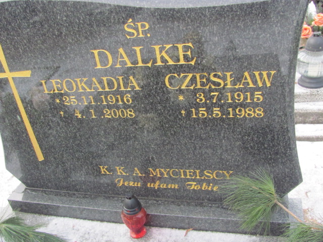 Czesław Dalke 1915 Wągrowiec klasztorny - Grobonet - Wyszukiwarka osób pochowanych